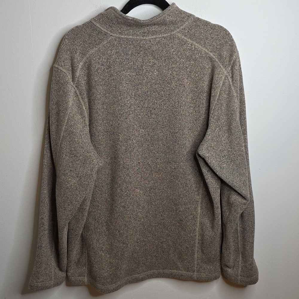 The North Face Men's Tan Pullover Sz LARGE - Picture 7 of 7